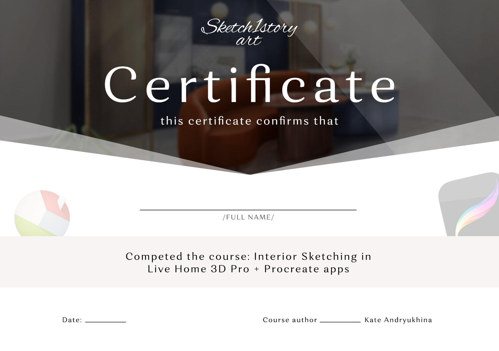 House interior illustrator