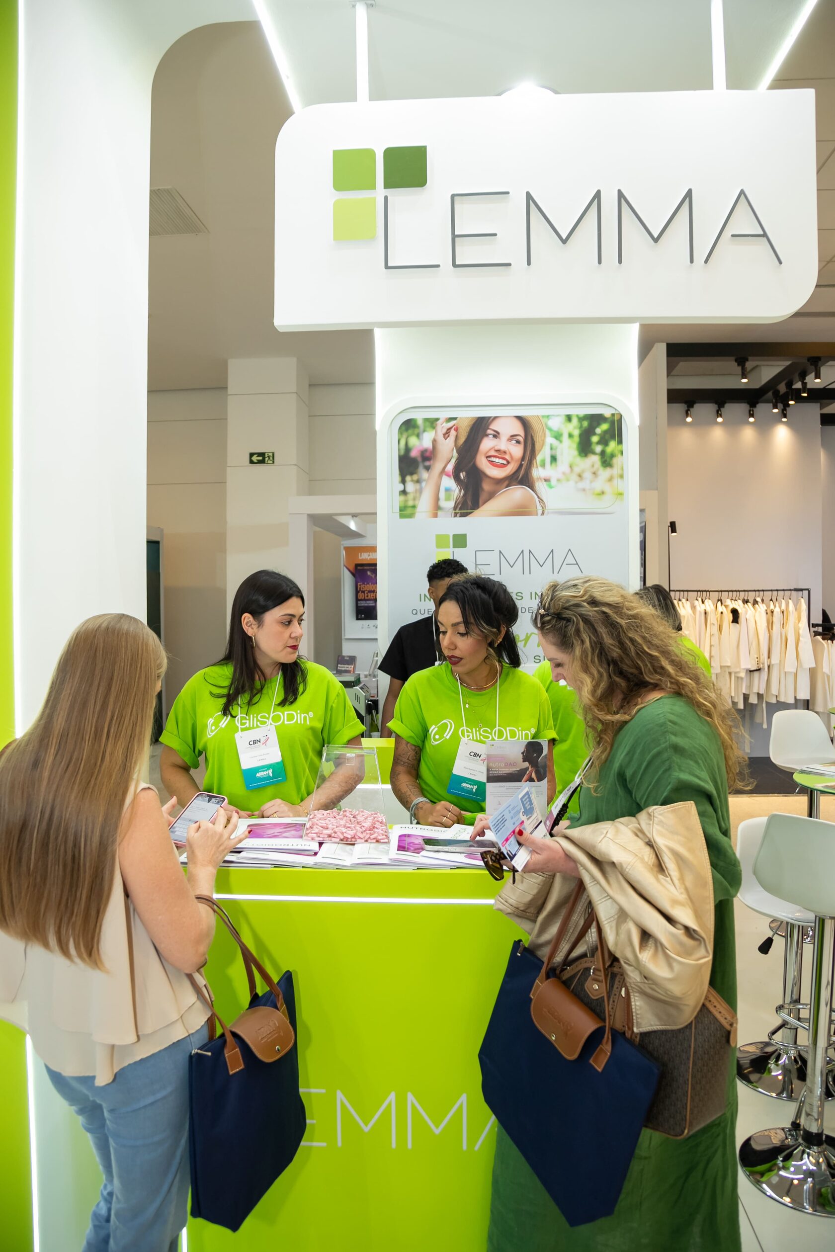 Imagem da LEMMA no evento do Congresso Brasileiro de Nutrologia junto com a Associação Brasileira de Nutrologia 