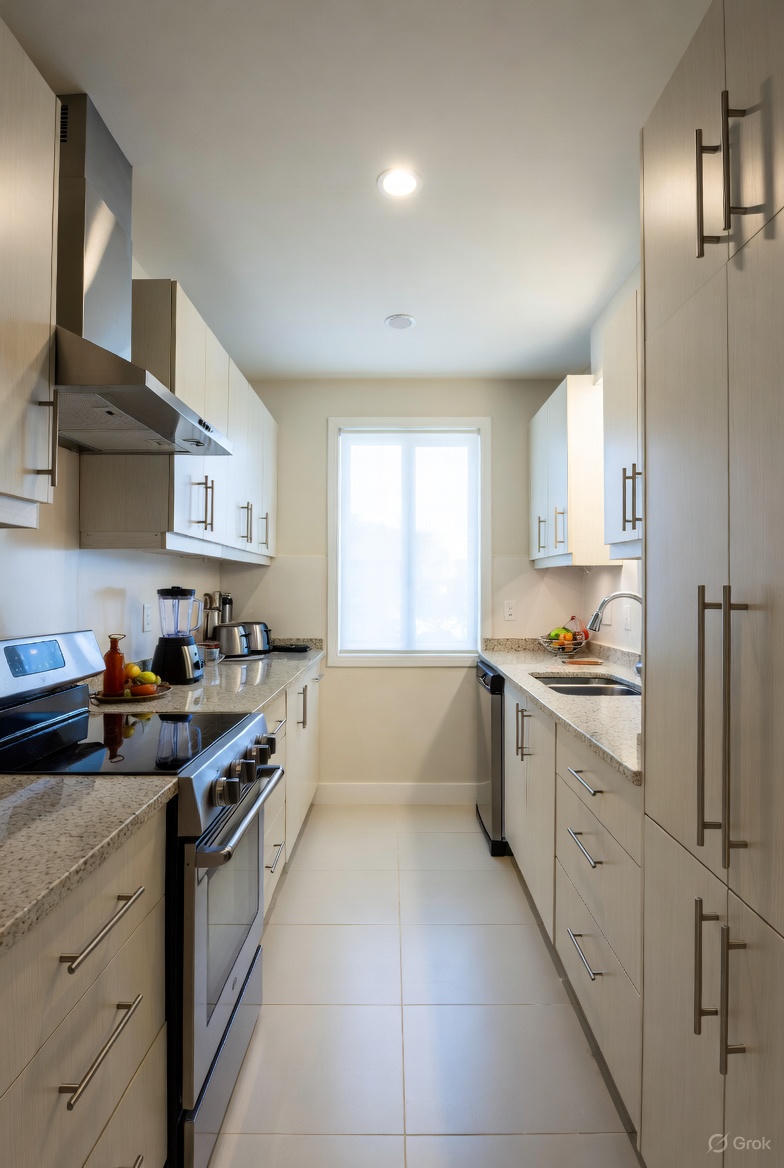 Galley kitchen layout