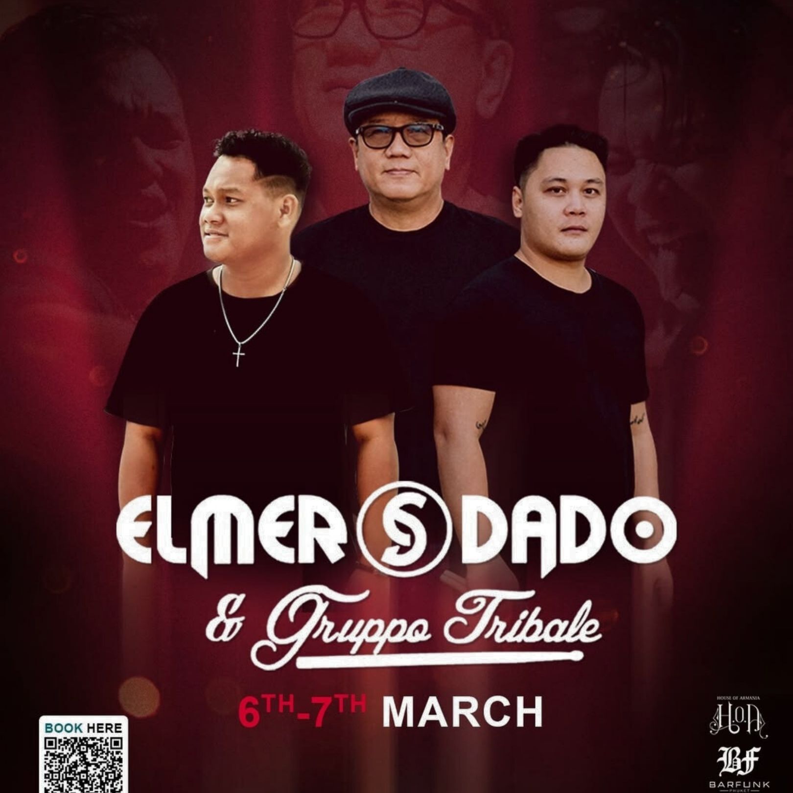 ELMER DADO &amp; GRUPPO TRIBALE В ARMANIA PHUKET