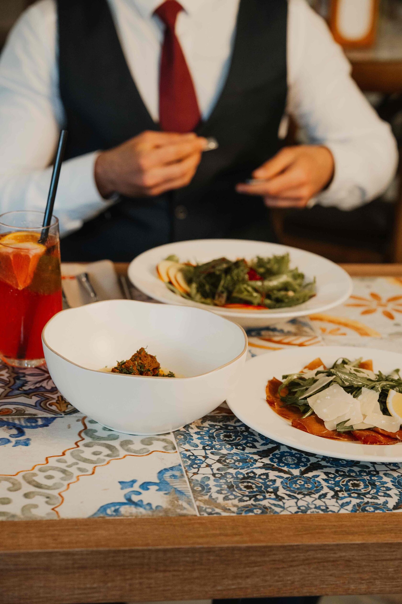 Food culture talk and themed dinner