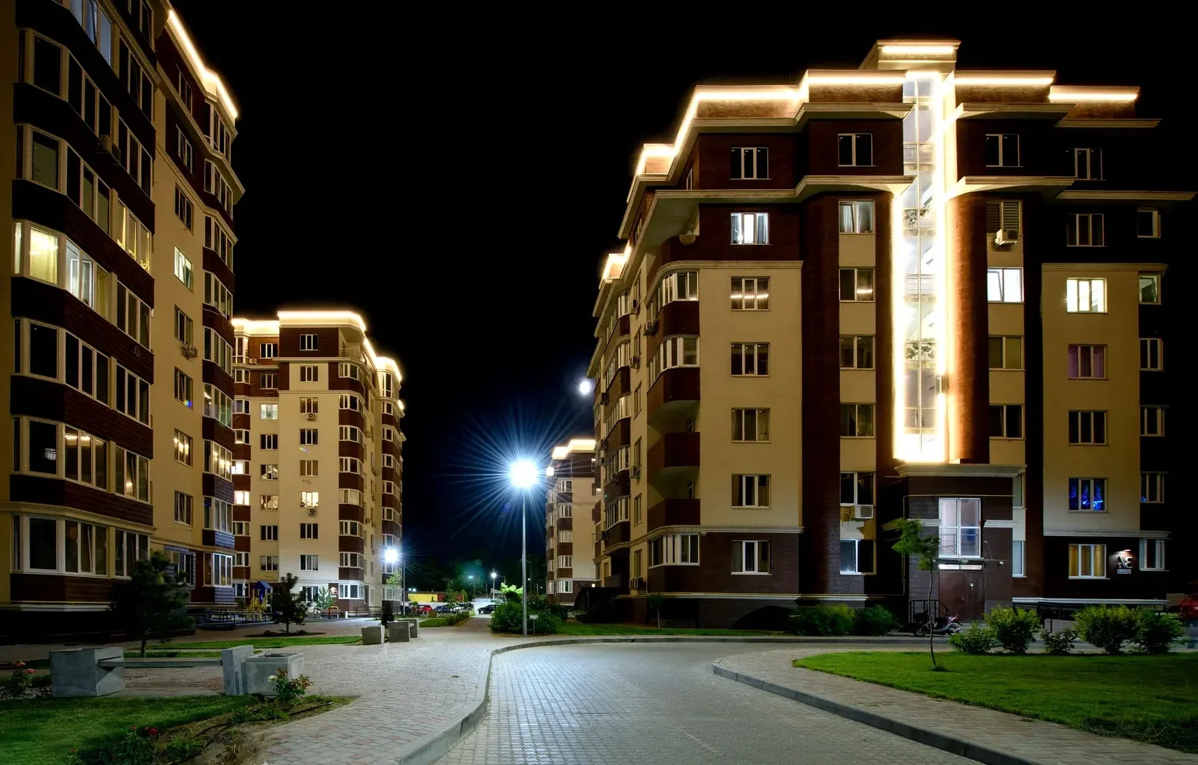 ЖК Золотая Эра — фасад комплекса в Крыжановке, фото 11