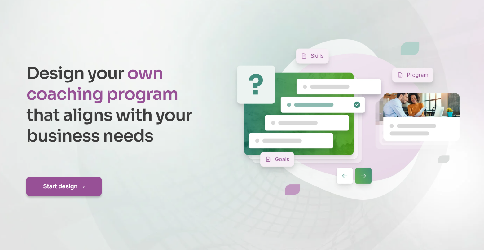 Design your own coaching program with Elatra