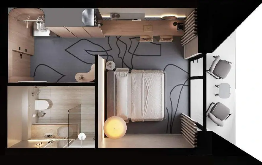 Планировка Стандарт и Стандарт улучшенный MÉLIS