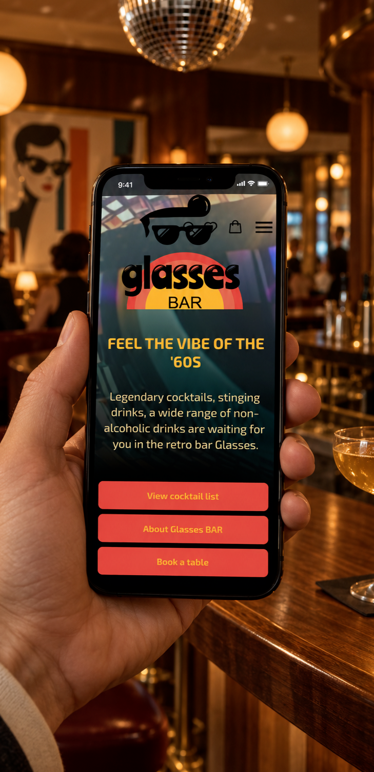 Glasses bar