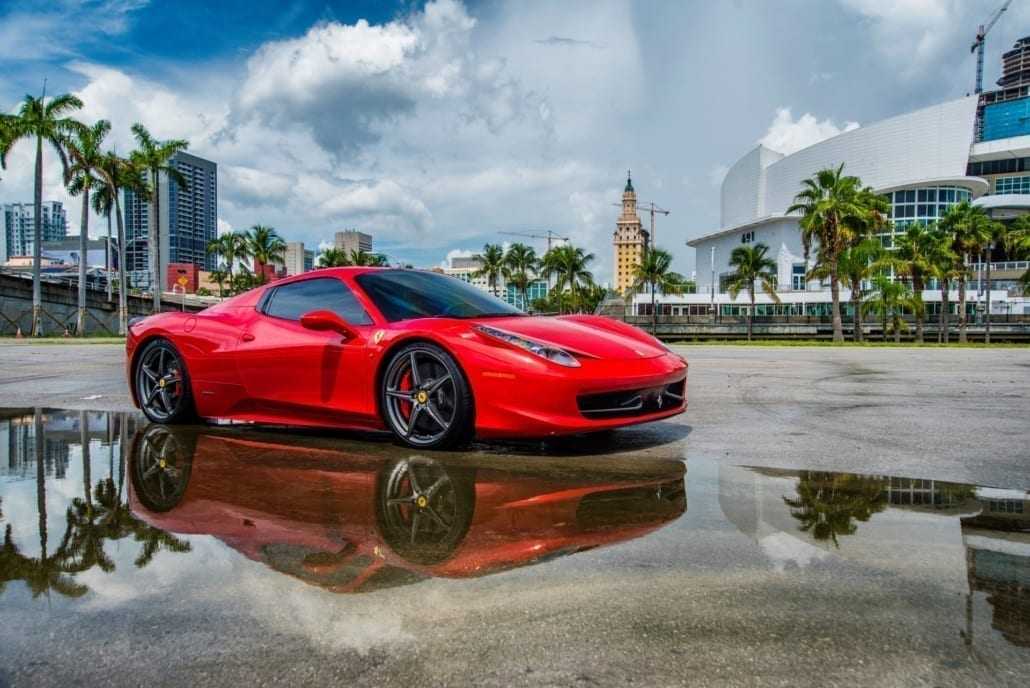 Ferrari 458 Spider Red