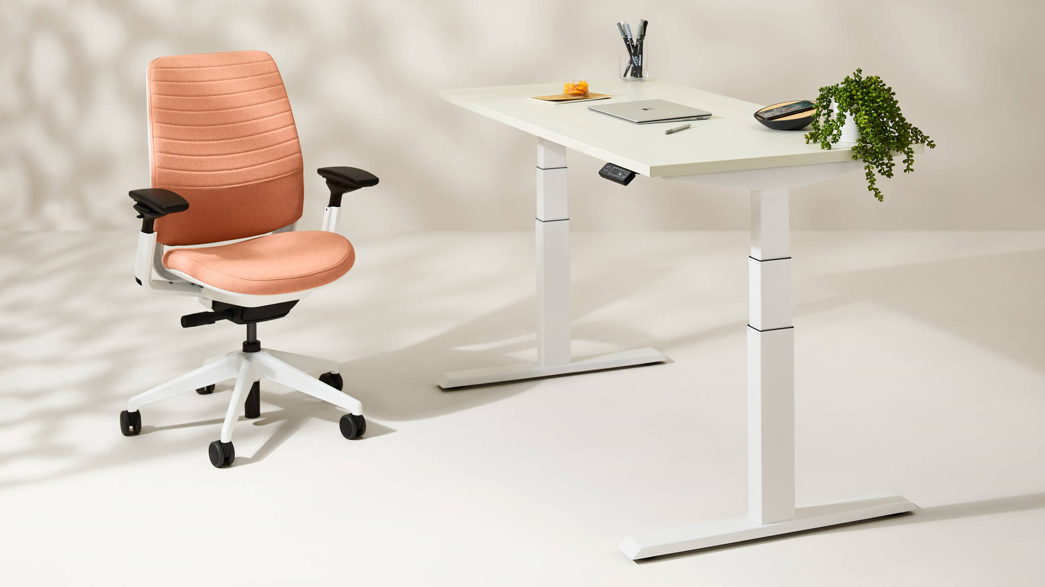 Sit to stand office desk