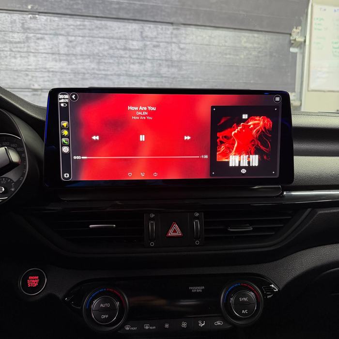 Kia Cerato — Магнитола в стиле BMW