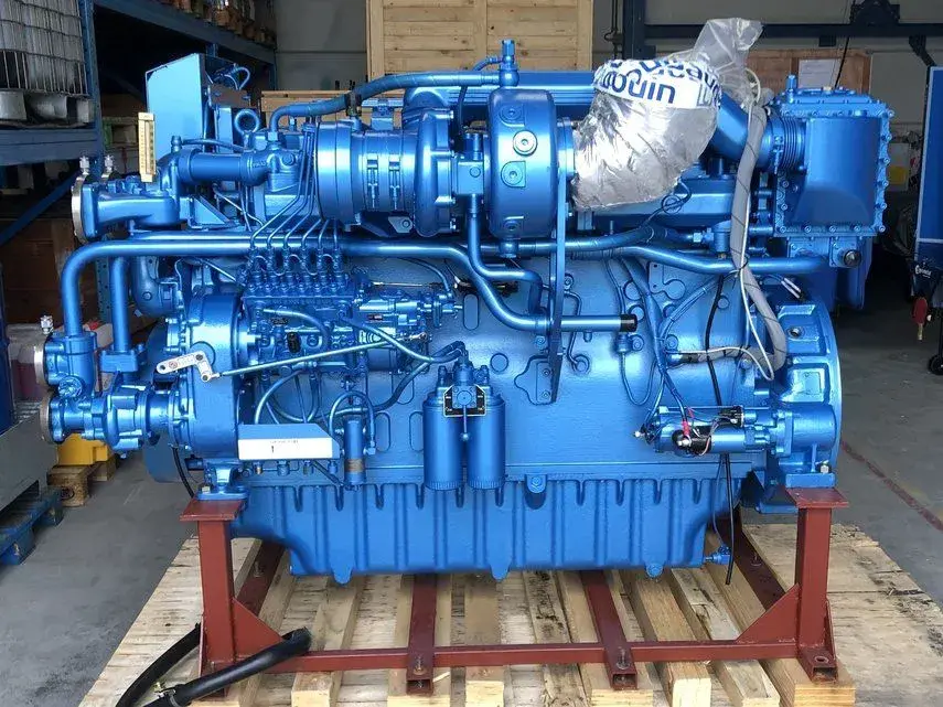 Baudouin 6M26 inline-6 marine diesel engine — Baudouin 6M26 spare parts sourced by IWH from Turkey