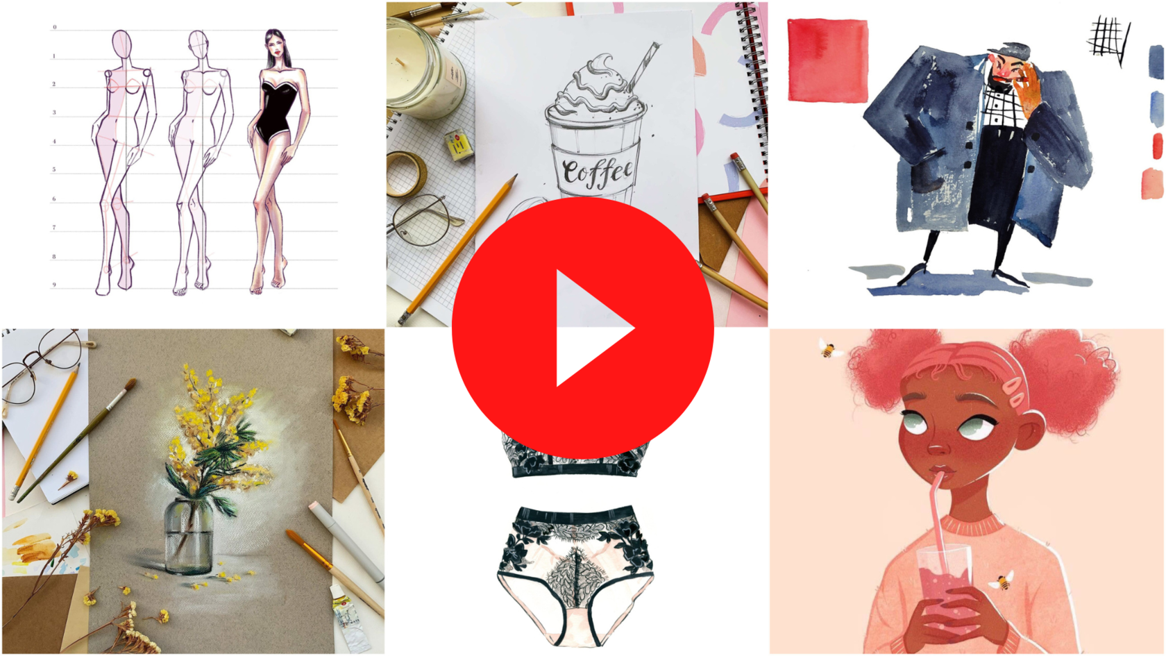 фешн иллюстрация