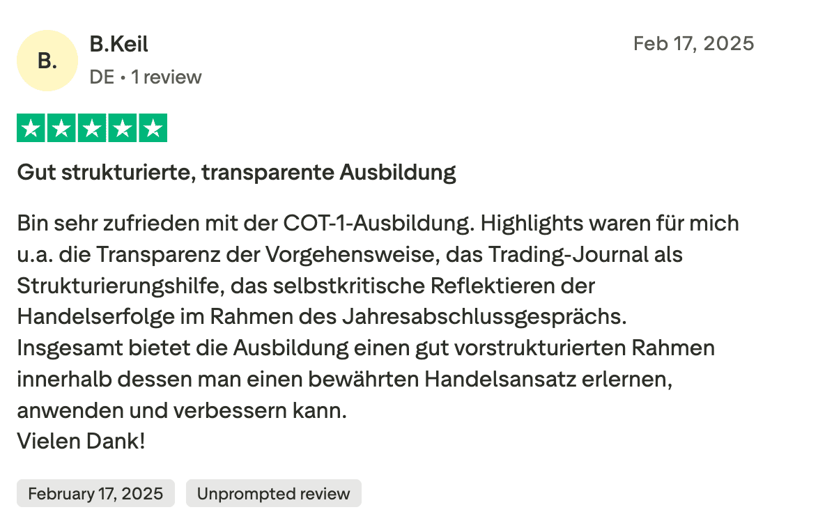Teilnehmer-Bewertung