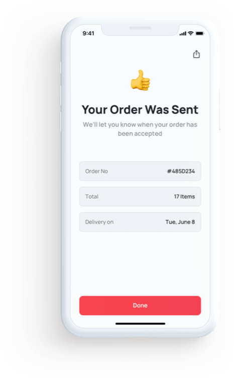 Success iOS app design