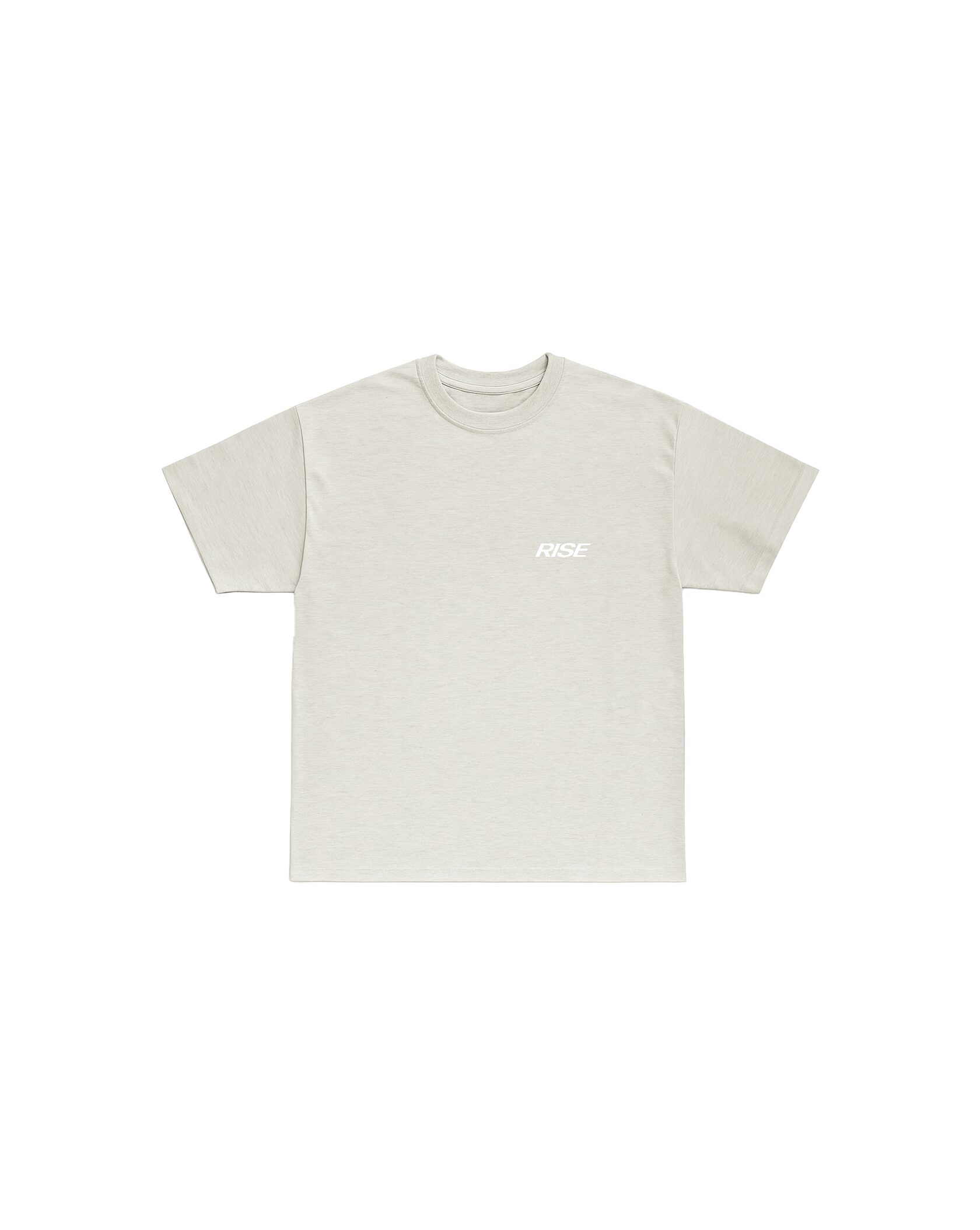 Серо-бежевая футболка Rise Training Club мужская повседневная