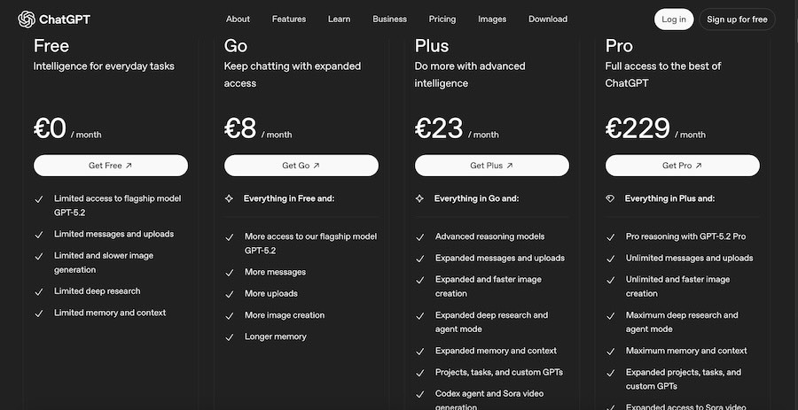 Оплата подписки ChatGPT