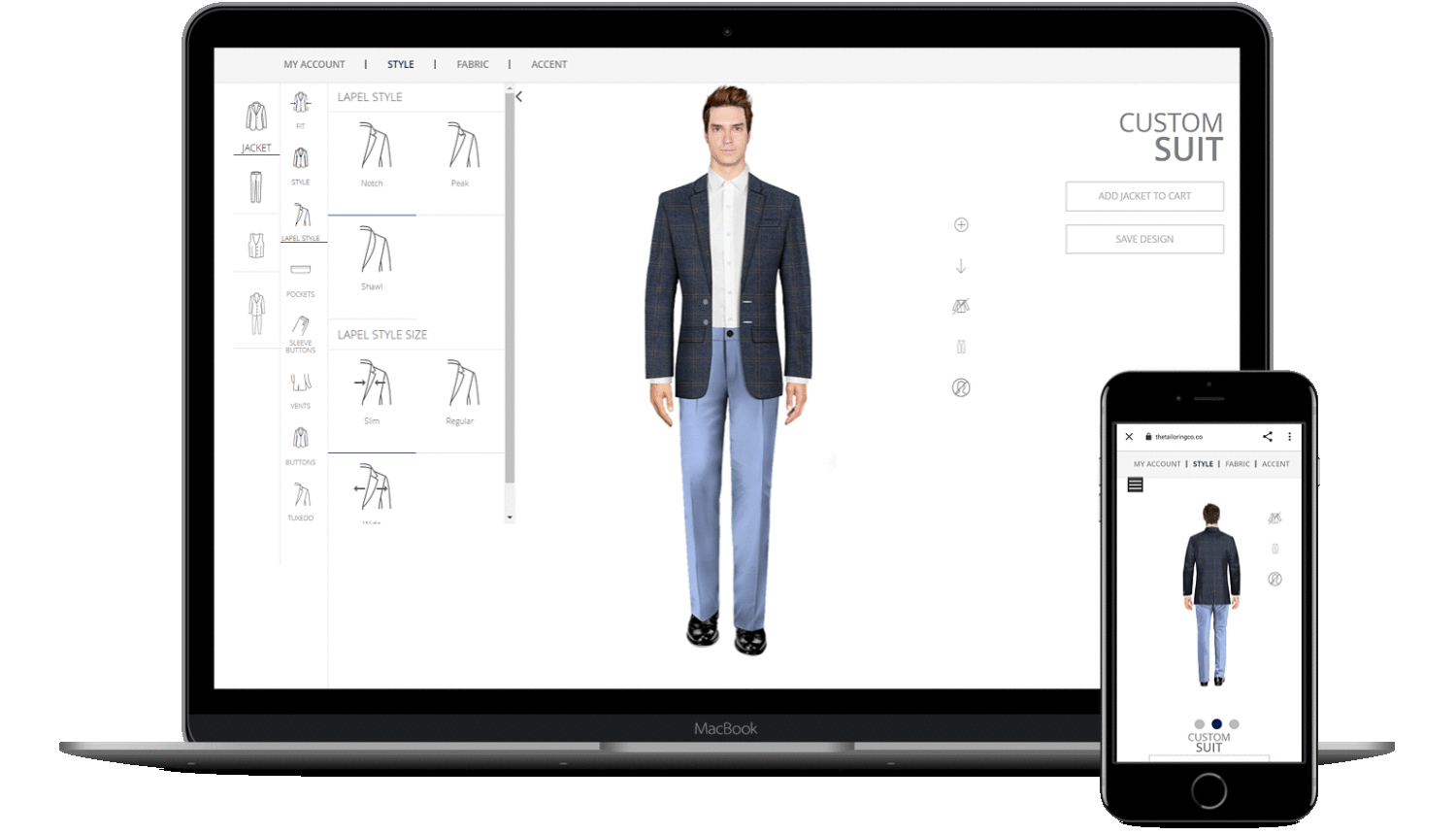 The Tailoring Co Interface