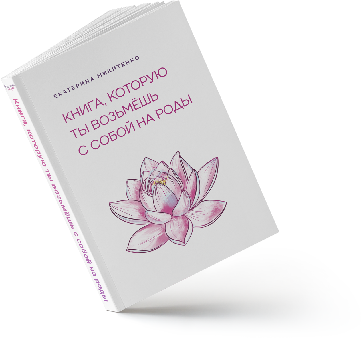 Обложка книги, которую ты возьмешь с собой на роды