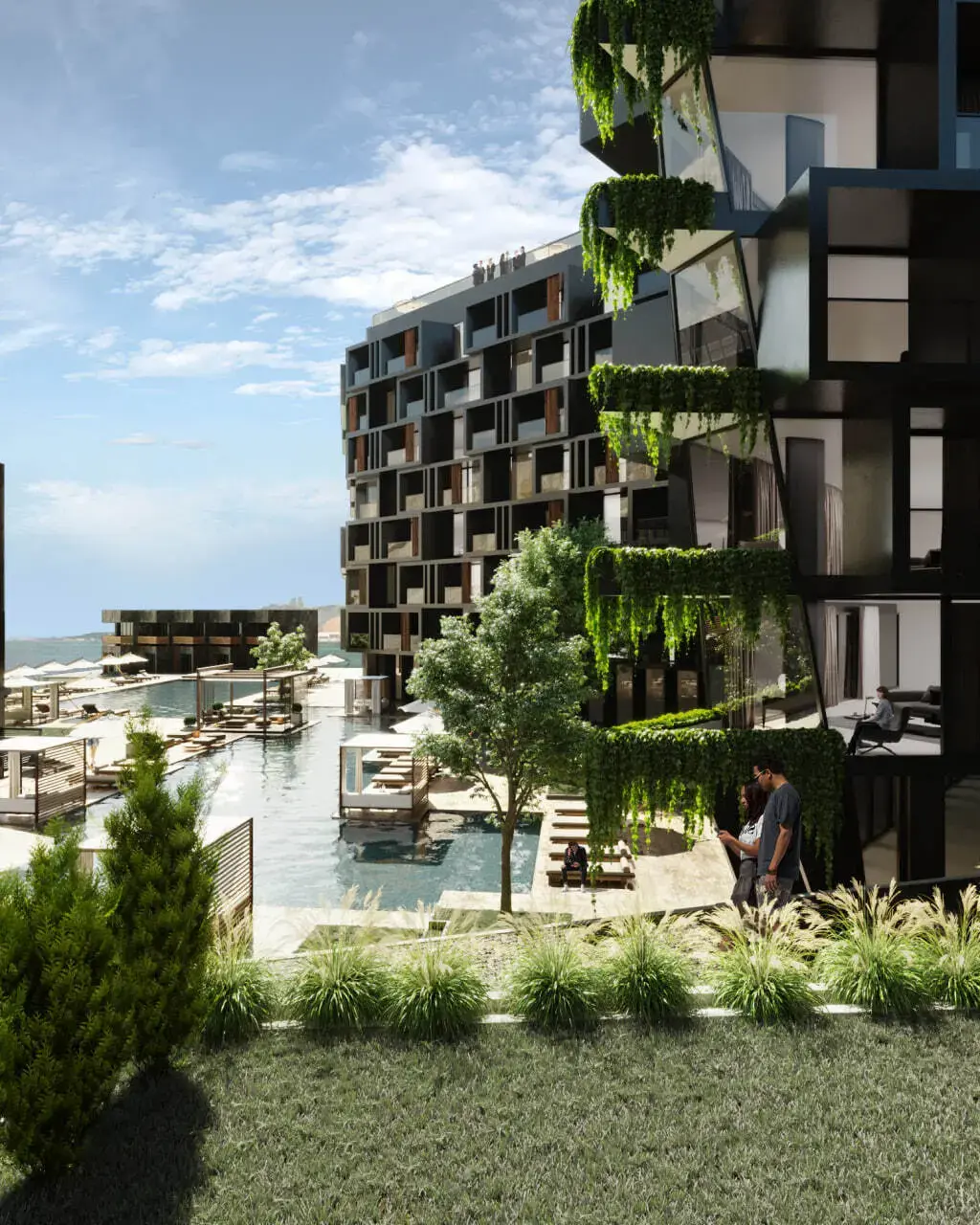 M1 Club Apartments — архитектура клубного апарт-комплекса