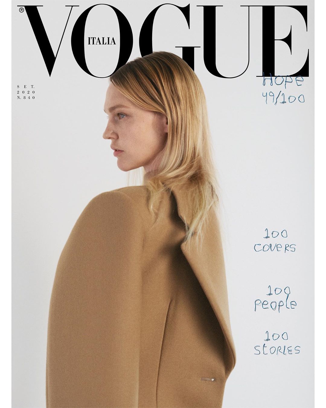 Новий номер Vogue Italia вийшов зі 100 обкладинками