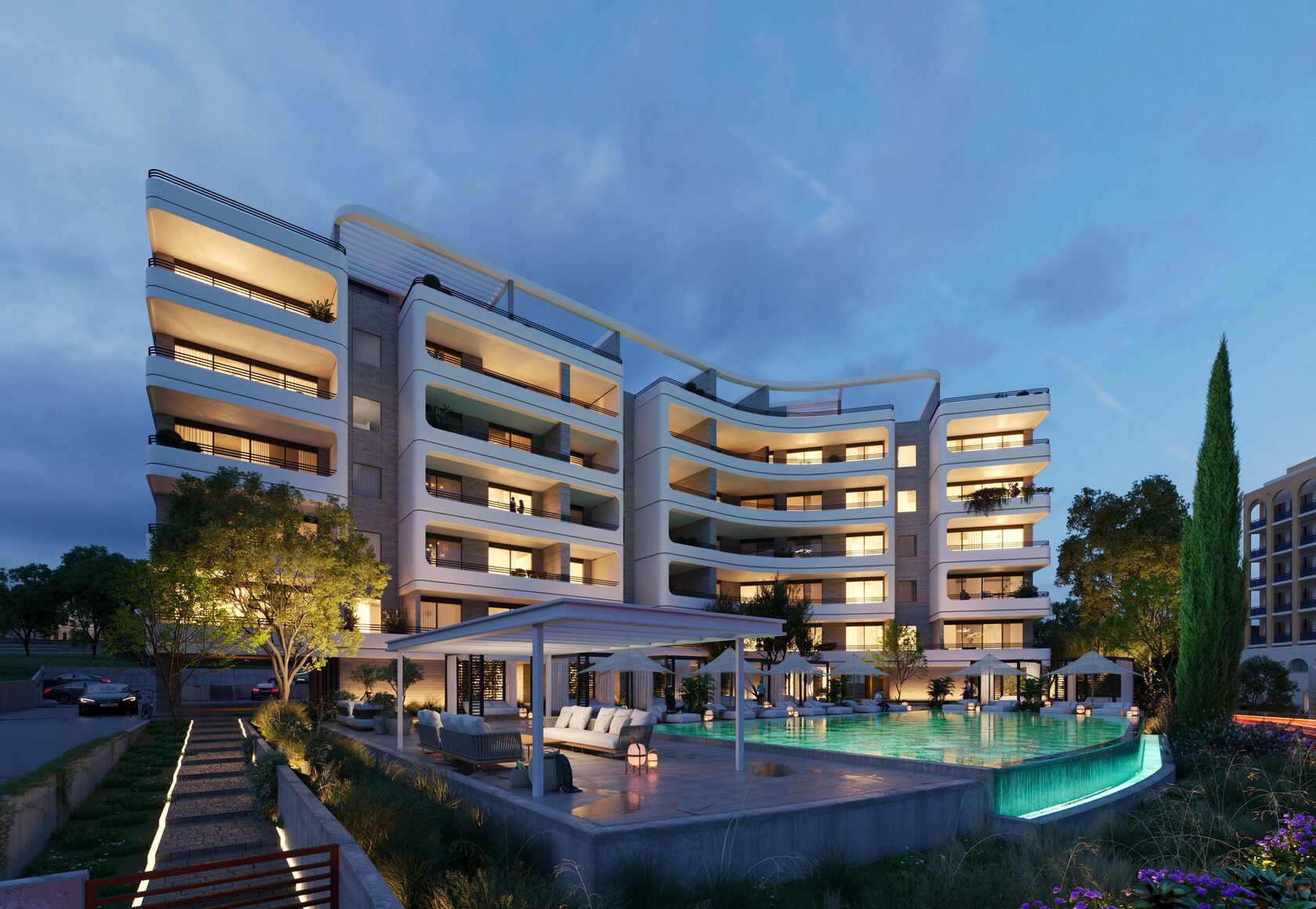 Palm · apartamenty przy wybrzeżu