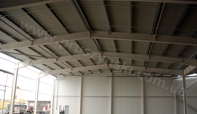 Застосування Z–профілю в якості прогонів покриття