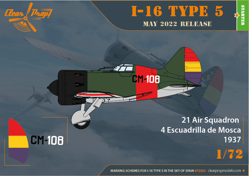 iModeler Review: Clear Prop 1/48 Polikarpov I-16 Type 5