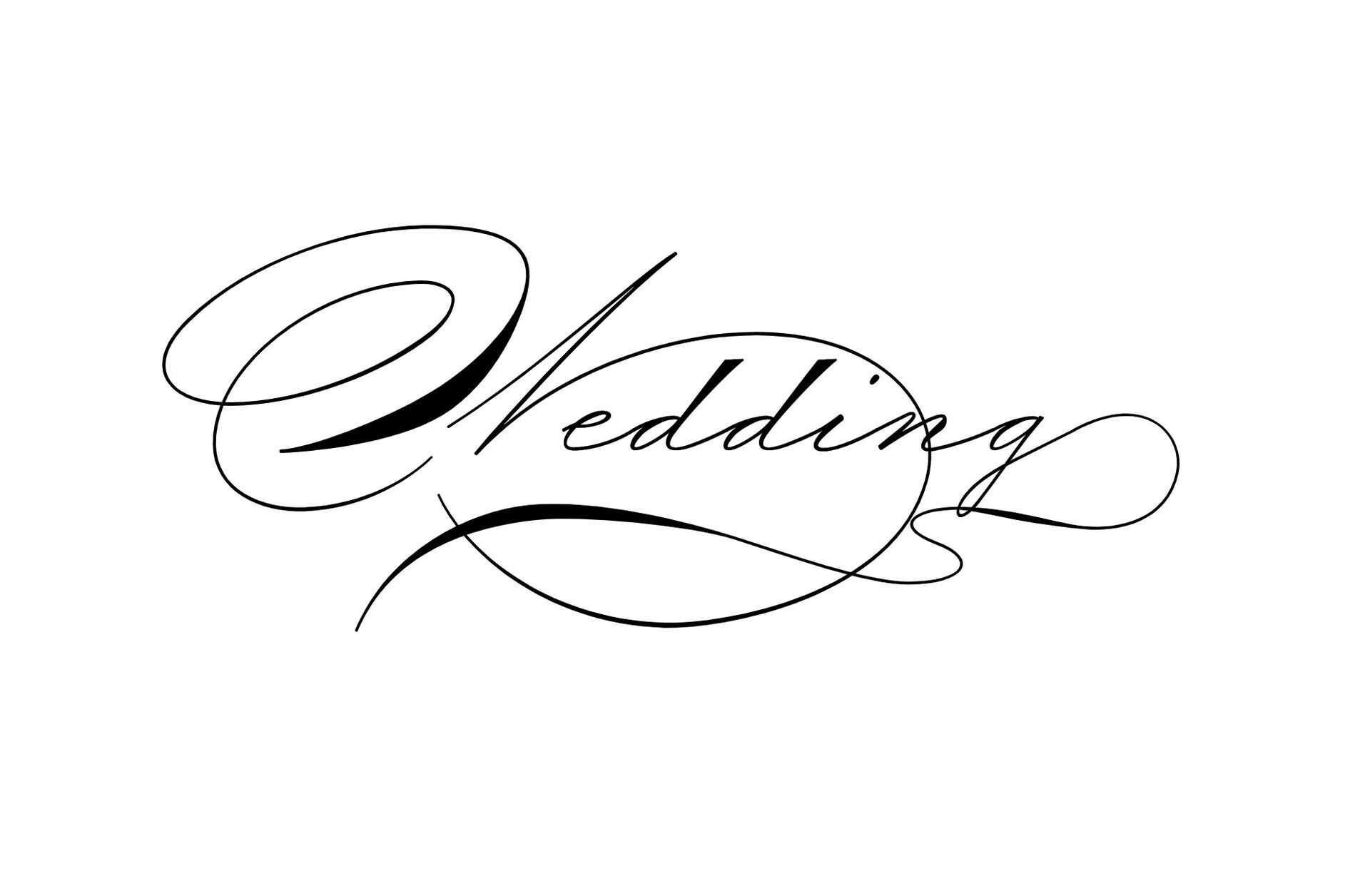Wedding font, demo, download free