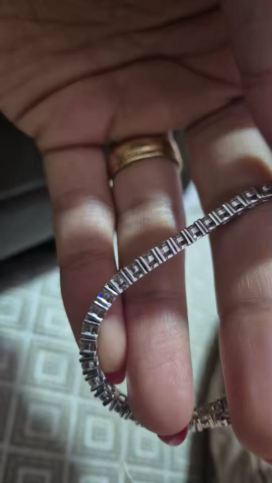 Tennis 3mm Steel фото клієнтки 3