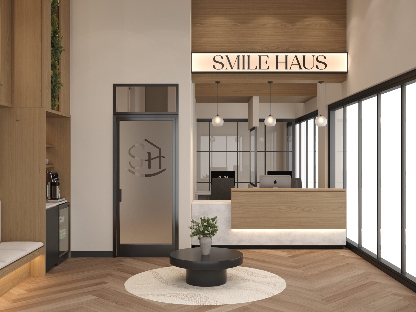 INTERIOR DESIGN OF DENTAL CLINIC SMILE HAUS