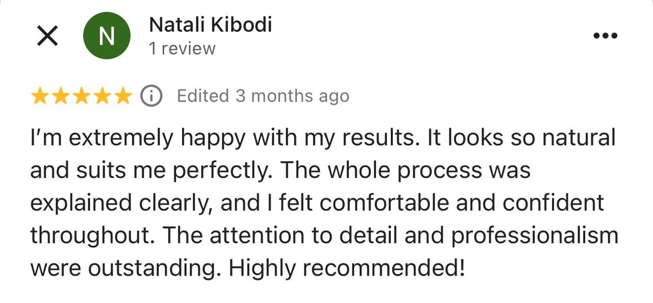 Client review 2