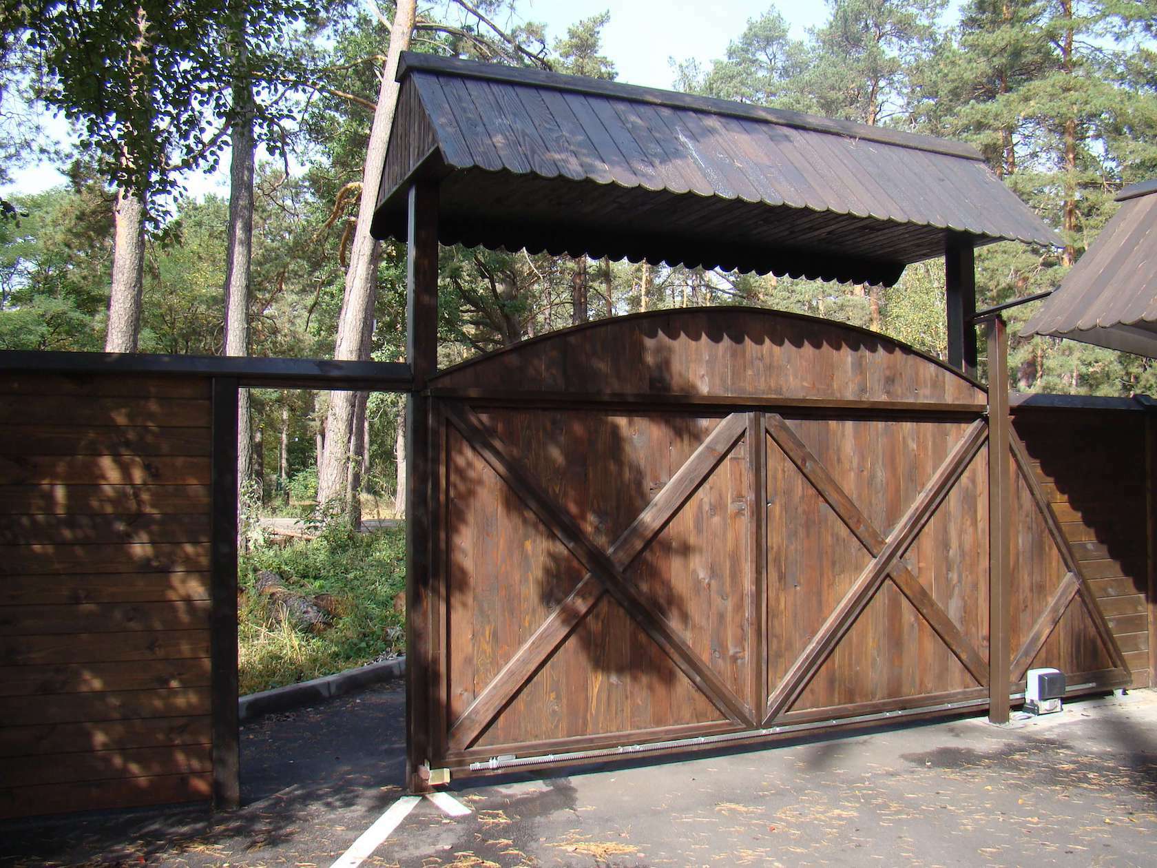 Дерев'яні ворота