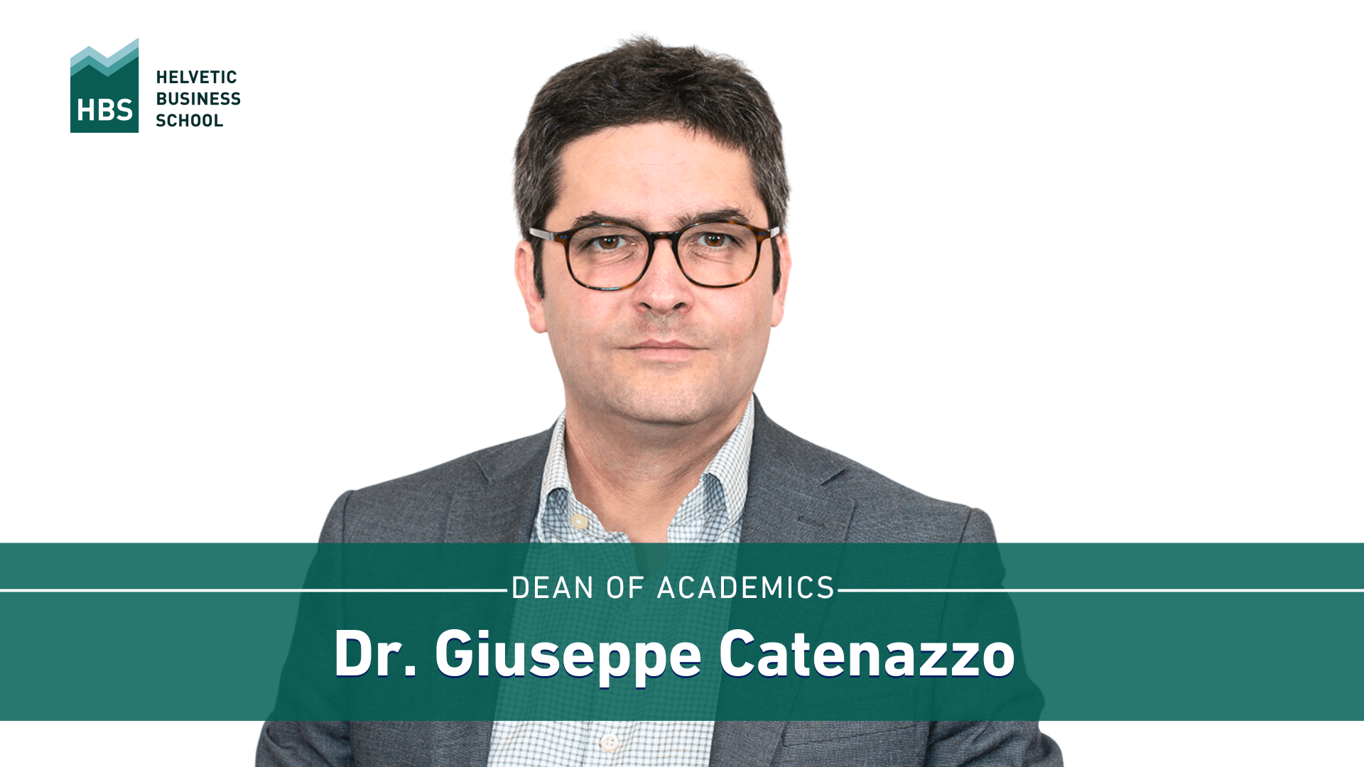 Meet the Dean: Dr. Giuseppe Catenazzo