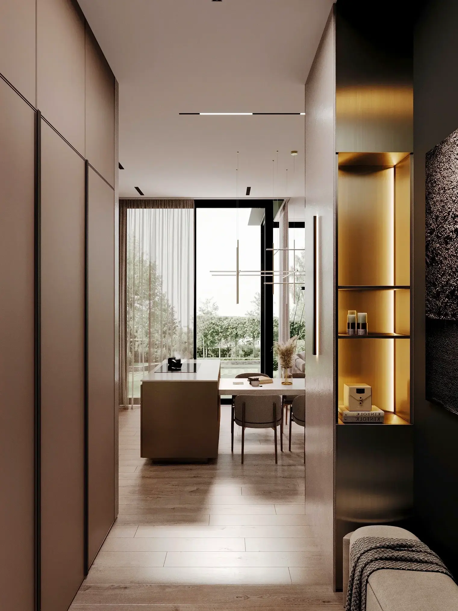 Equides Villas под Киевом — фасад одноэтажной виллы