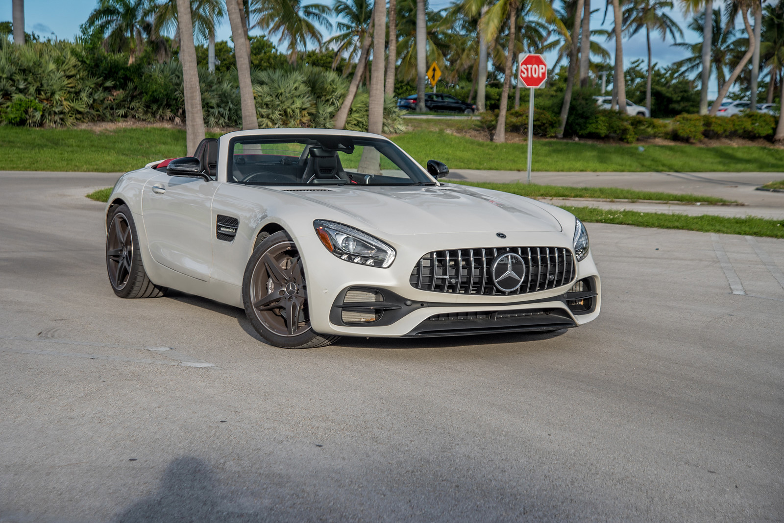 Mercedes GT Roadster White