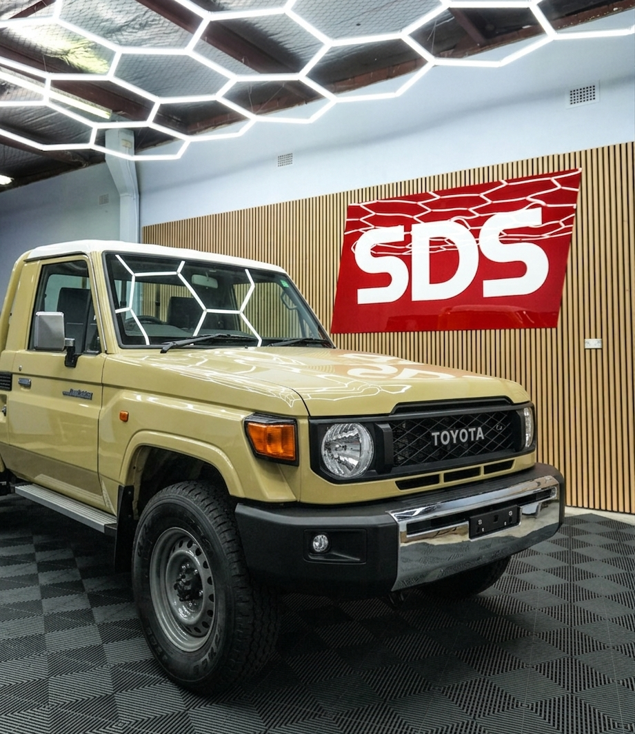 Land Cruiser 70 series Single Cab sound deadening project