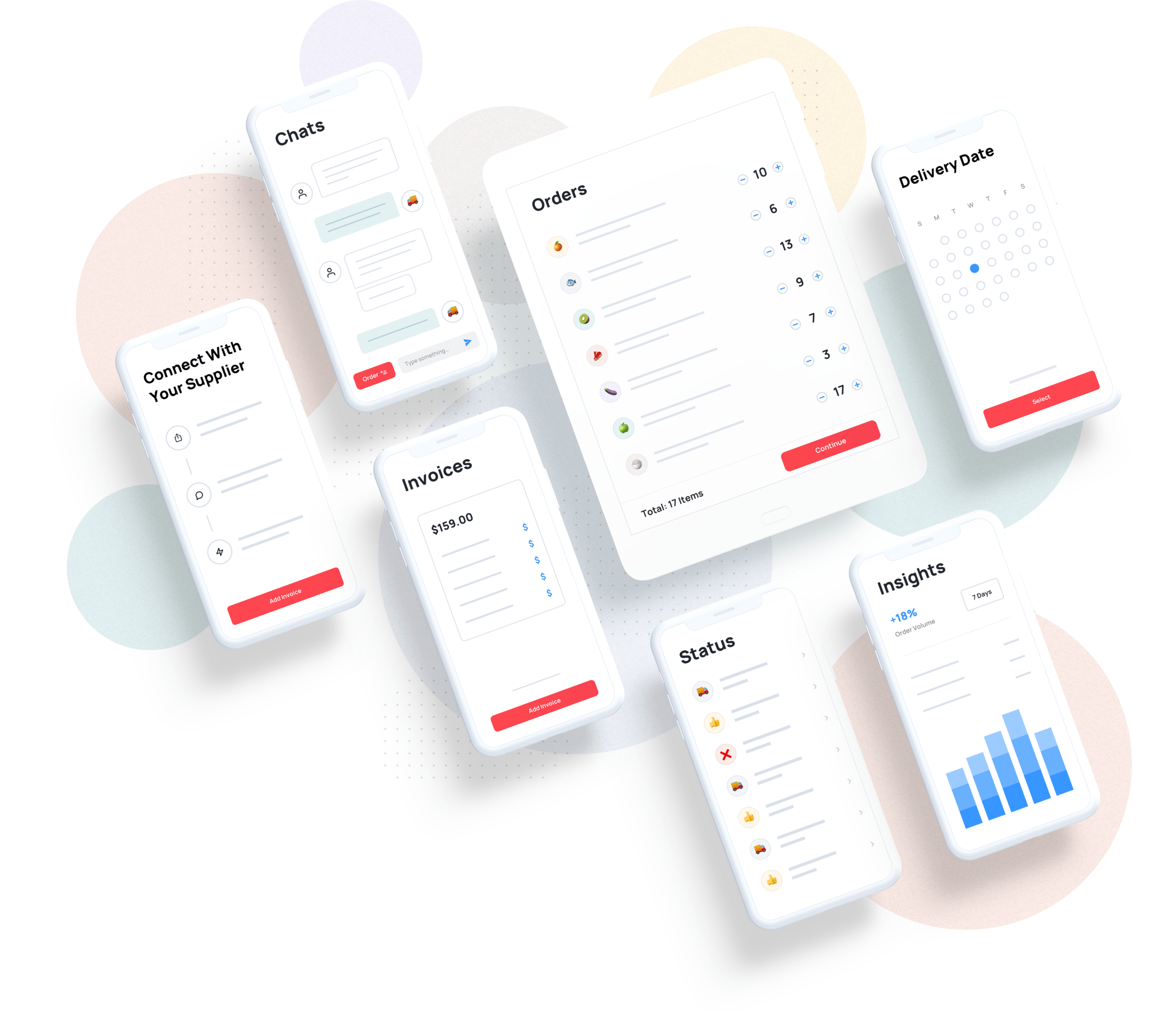 Mobile App Wireframes