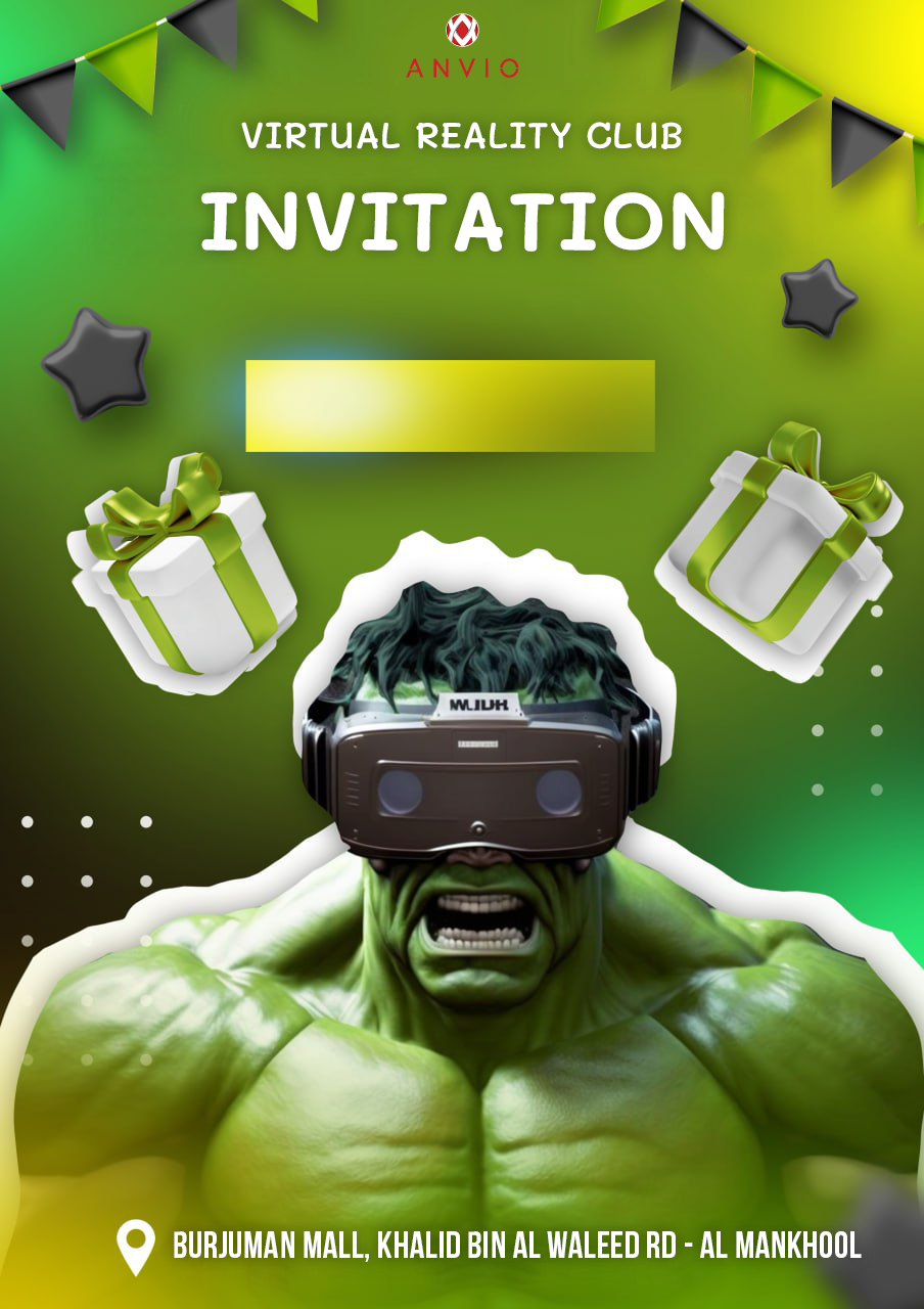 Virtual Reality in Dubai ANVIO VR Club