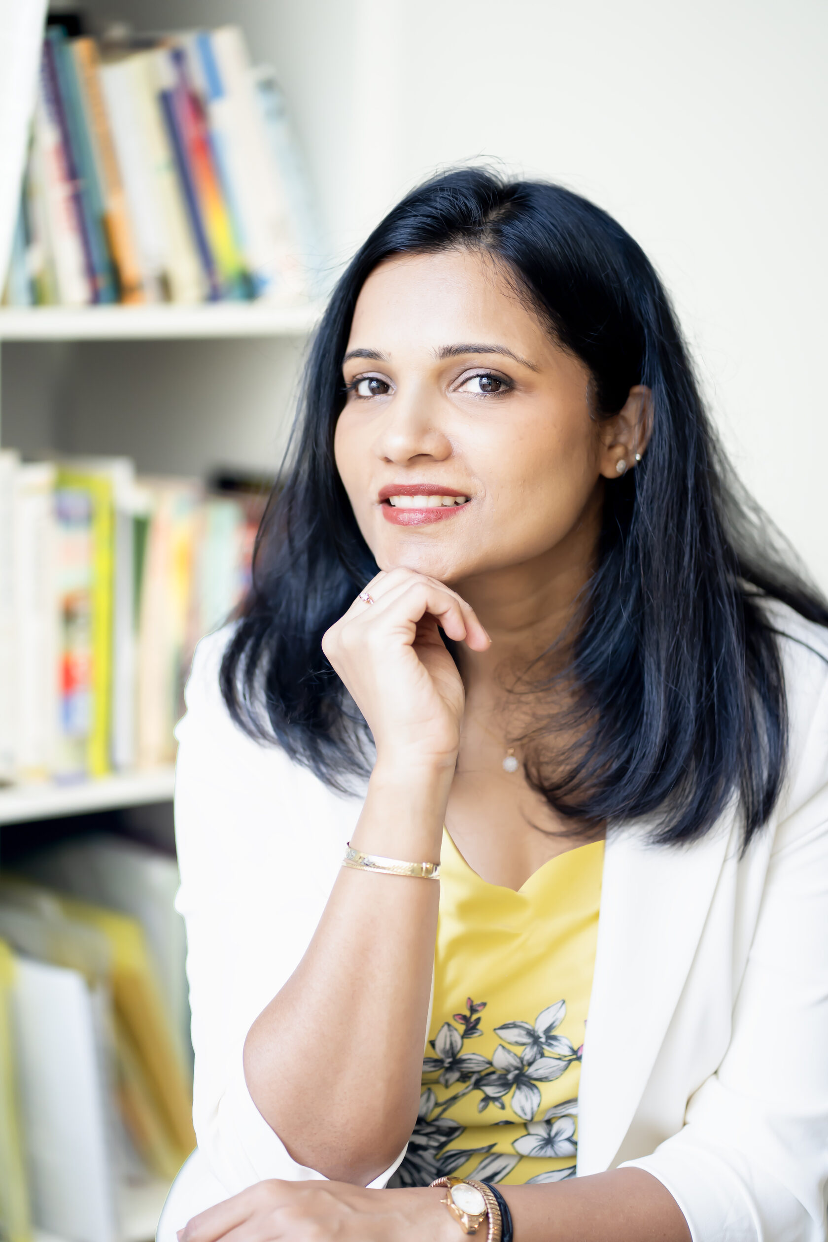 Nithya Rajkumar coaching high-achieving leaders on calm and clarity