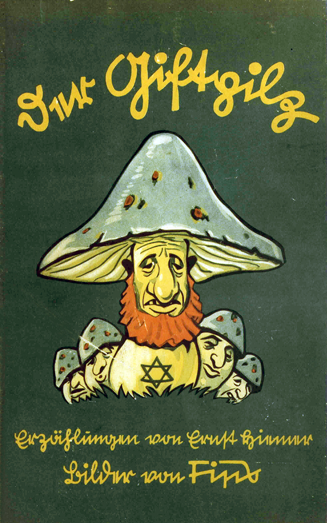 Обложка детской книги «Ядовитый гриб». Германия. 1936 год