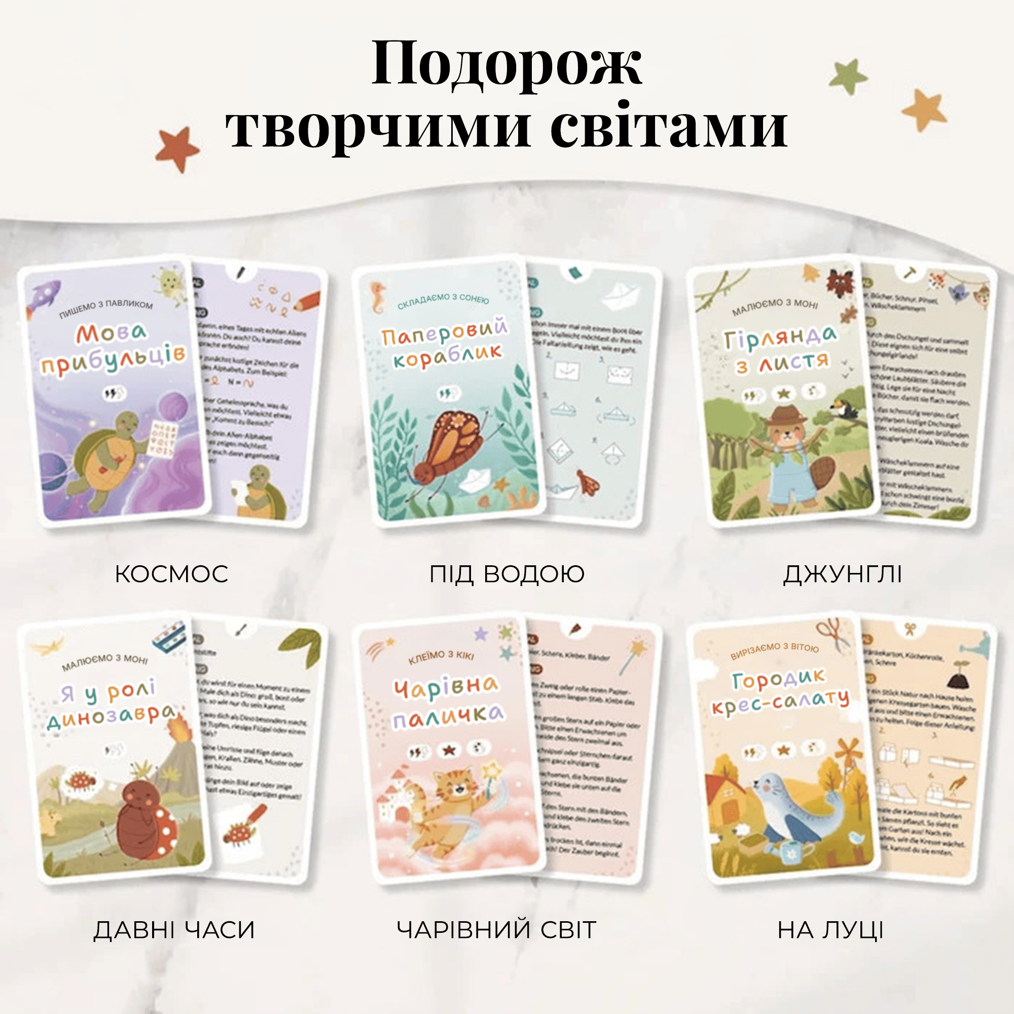 Подорож творчими світами