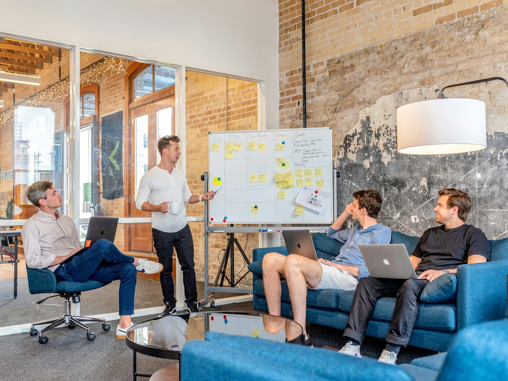 marketing team being led strategically by a fractional CMO