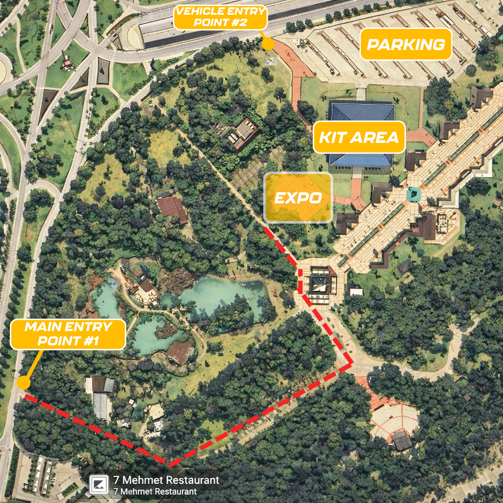 Runtalya Village / Expo map