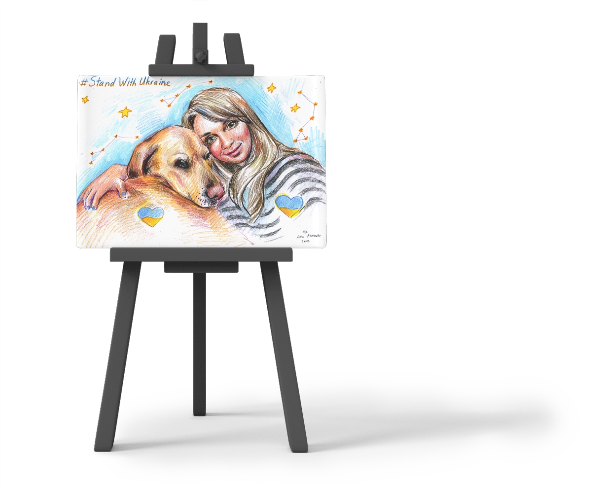 Custom portraits by Azarenko Ania