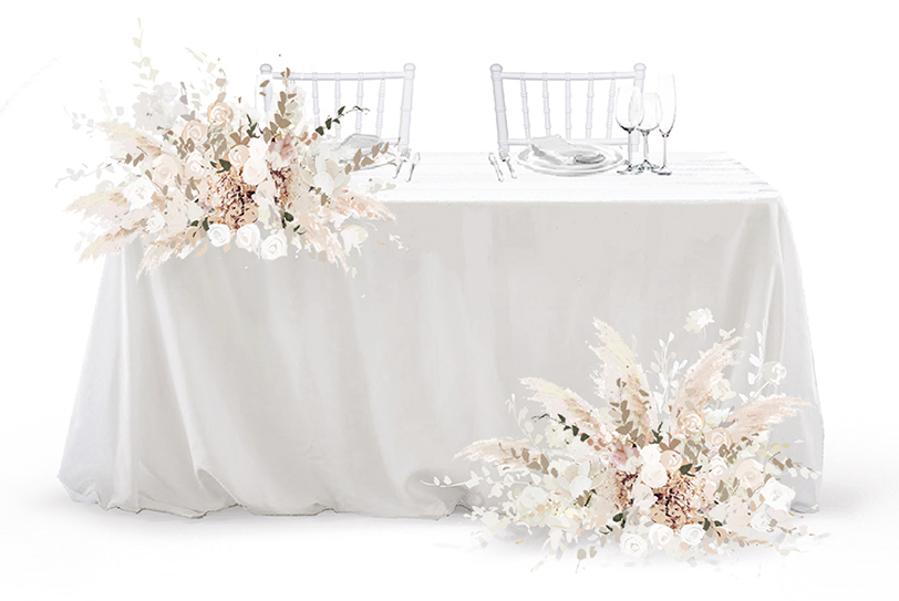 Стіл молодят Boho