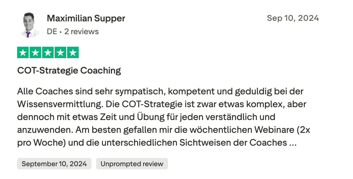 Teilnehmer-Bewertung