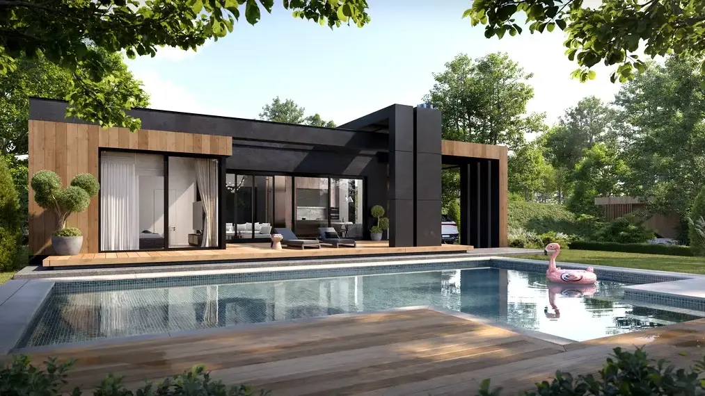 Equides Villas под Киевом — архитектура коттеджного городка