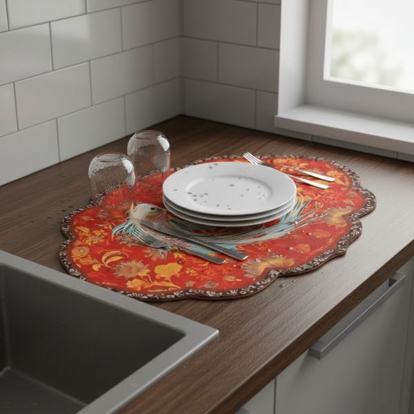 Q01097 - Изысканный кухонный коврик (40 х 60 см)
