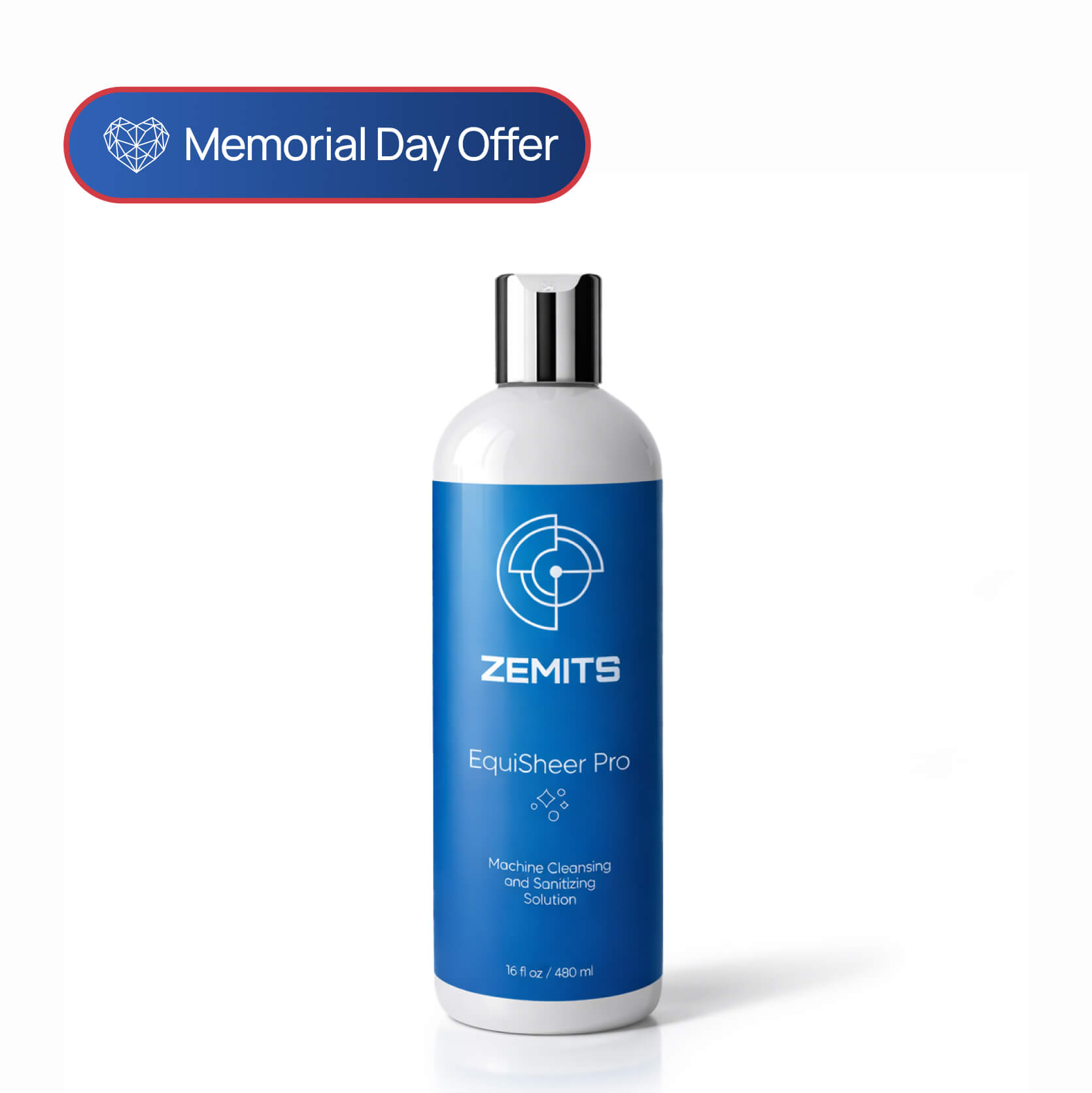 Zemits EquiSheer Pro Machine Cleansing and Sanitizing Solution, 16