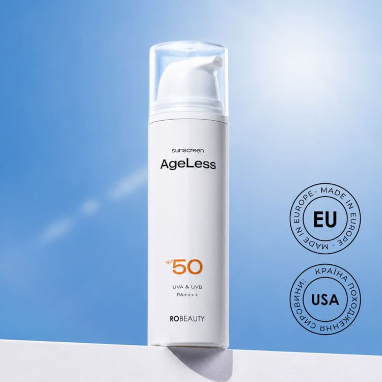 AgeLess SPF-50 — щоденний антивіковий сонцезахист