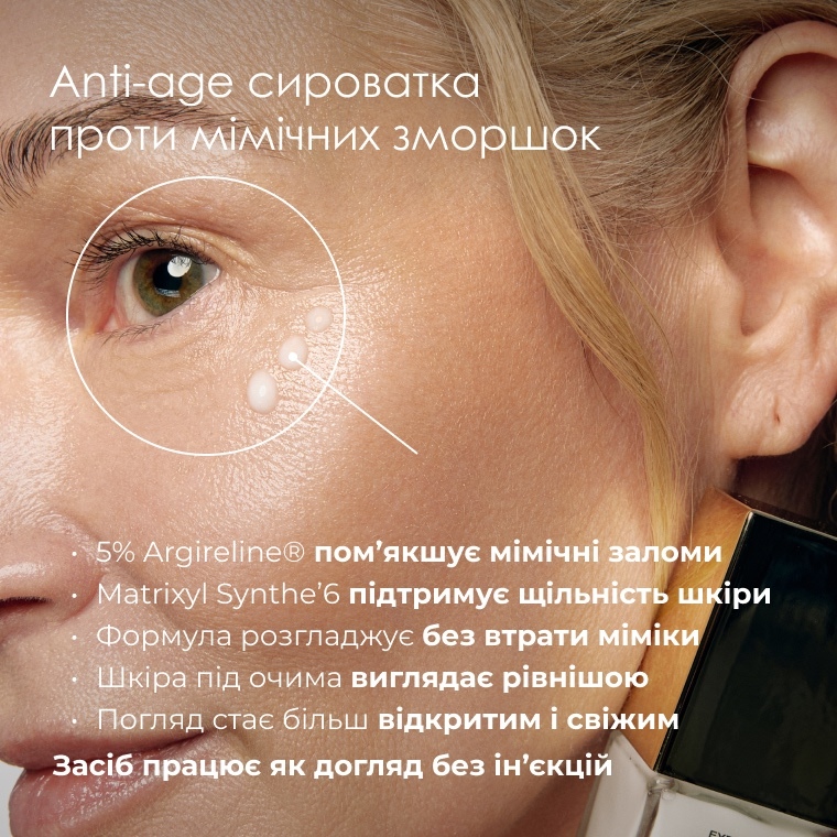 Формула Argireline® 5% + Matrixyl Synthe'6 2%