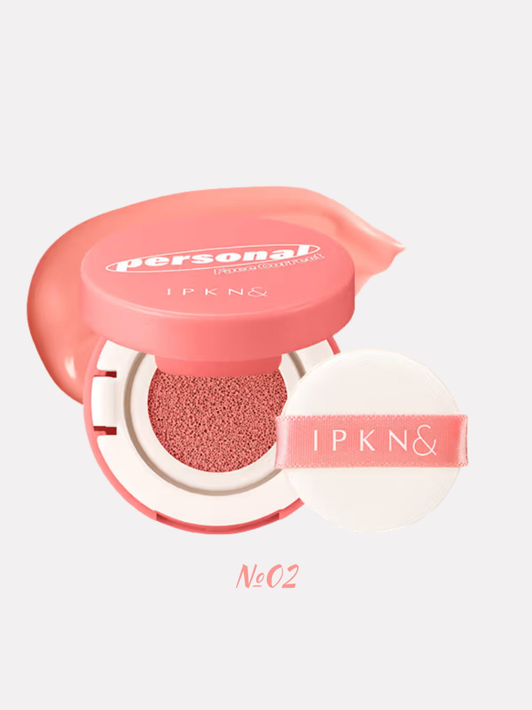 Кушон-румяна IPKN для естественного румянца: легкая текстура и свежее сияние лица из Кореи.